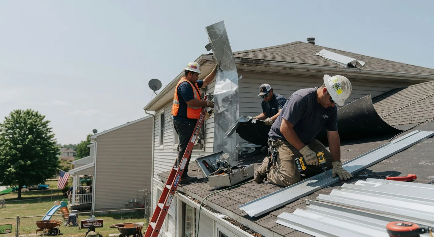 Metal Roof Repair in Rogersville, PA